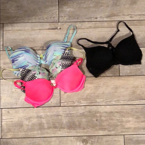 Victoria's Secret Other - Bundle of 4 VS Push-Up Pigeonnant Bras 34C